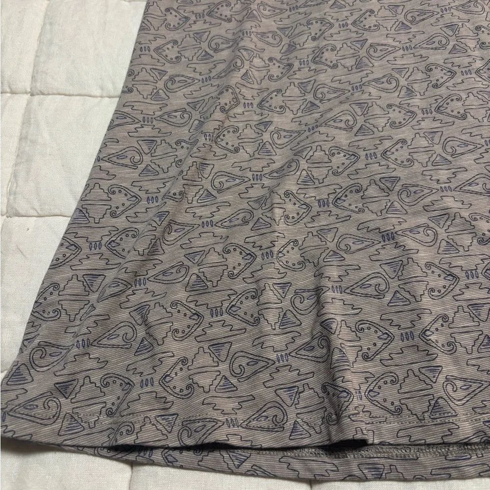 Cap-Sleeve Brown V-Neck Textured Women's Dress
